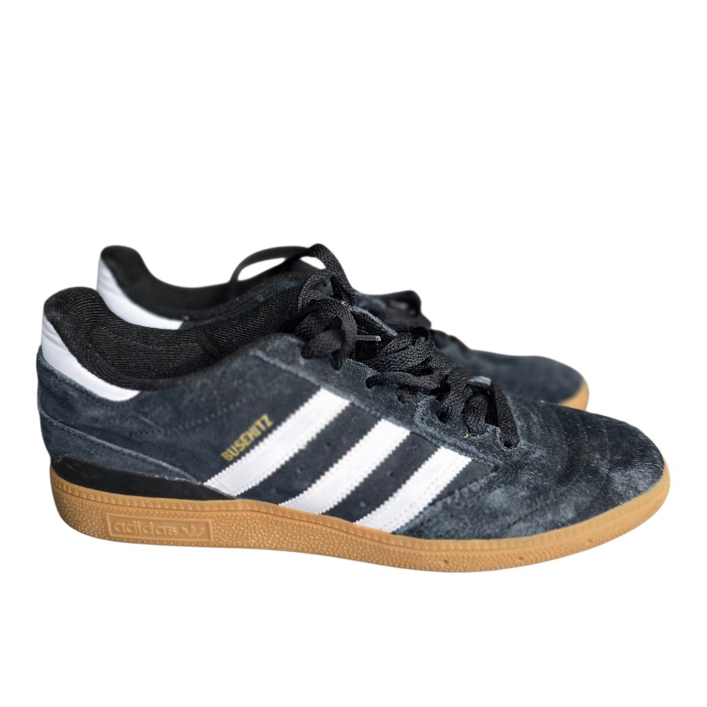 Adidas Busenitz Skateboarding Shoes Sneakers Black White Gum Men's US 11